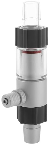 SEWOART Co2 Diffusor Aquarium Keramik Ausströmer Inline Zerstäuber für Bepflanzte Aquarien mit Externem Wartungsanschluss Zubehör für Aquascaping und Hydrokultursysteme