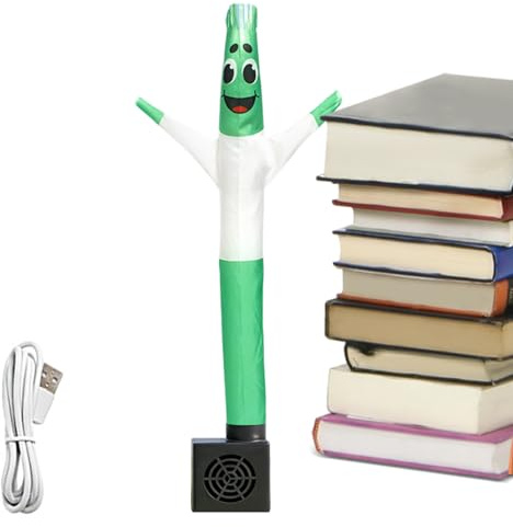Figura decorativa gonfiabile con braccio oscillante, 0,5 m, con ventola, per interni, decorazione natalizia, uso commerciale, soggiorno