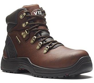 V12 Footwear V1219.01 Storm IGS Waterproof Safety Hiker, Size 7, Brown