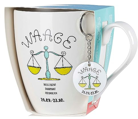 Ritzenhoff & Breker Jumbotasse Astro Sternzeichen Größe Jumbotasse 650 ml Waage