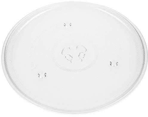 27 cm Universal Mikrowelle Ersatz Drehteller Glasteller Ersatzteil Microwelle Ersatzteller mit 27cm Durchmesser Teller Mikrowellenteller Microwellenteller