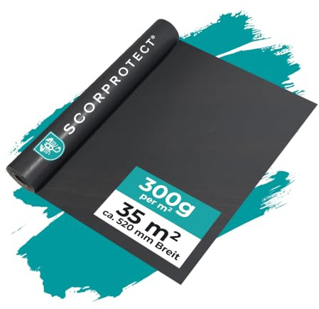 Scorprotect® Milchtütenpapier Abdeckpappe Pappe Milchkarton 300 g/m² ca. 520 mm Breite/ca. 35 m²