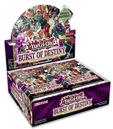 Yu-Gi-Oh! TRADING CARD GAME Burst of Destiny Display - Deutsche Ausgabe