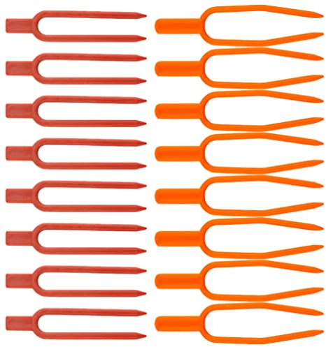 TOPBATHY 400pièces Clips De Fixation pour Plantes Support De Vigne pour Contrôler La Croissance des Plantes Outil Pratique Et pour Jardinage