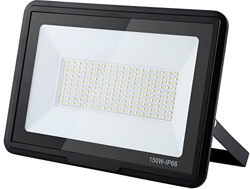Faretto LED da Esterno 150W: 15000LM IP66 6000K Bianca Fredda Superright