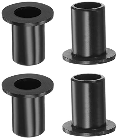 QUARKZMAN 4pz Flangiato Manicotto 10.1mm Foro 13mm OD 20.5mm Lunghezza Nero | Cuscinetti, per Albero, Nylon