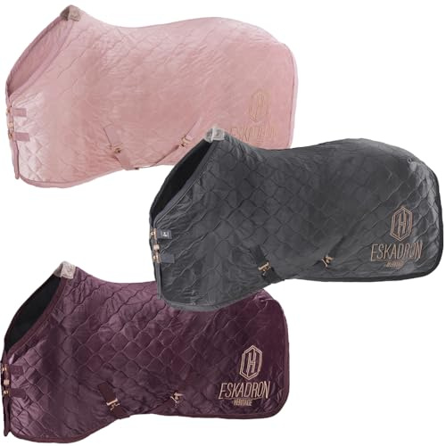 Eskadron Abschwitzdecke Shettydecke Heritage Velvet Gr. Shetty, Größe:XXXS, Farbe:Basalt Grey