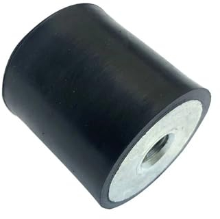 Yinxi 1PCS Gummi Stoßdämpfer Anti Vibration M4 M5 M6 M8 M10 M12 Dia 10/5/20/25/30/40/50/75mm Gummi-Metall Silentblock Typ DD (Size : M12-75x40mm)