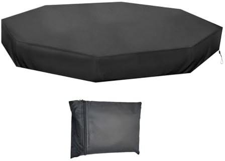 Octagon Sandpit Cover, Sandbox Cover | Waterproof Sandpit Cover 210D Oxford Cloth Sandpit Cover - Sandpit Cover with Drawstring Folding Protector for Sandpit