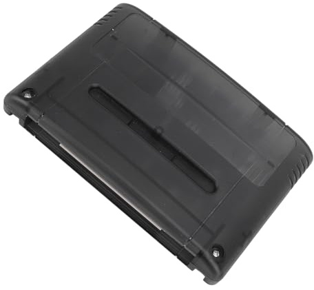 Cartouche Multi-Jeux pour SFC, Carte Mémoire Flash de Jeu 3000 en 1, avec Carte Mémoire de 8 Go, Carte D'extension de Cartouche de Jeu pour Snes, Console de Jeu SFC (Black)