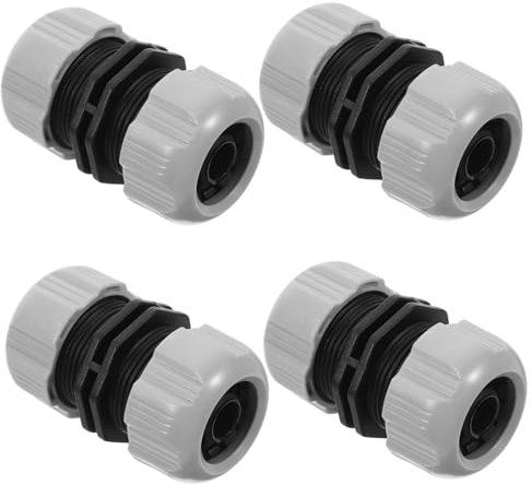 CIYODO 4pcs Garden Hose Repair Adapter Quick Connect Hose Coupler Fittings Connector for Parts Connectors Fittings