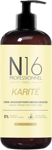 Bio-Karité Haarcreme N16 Professionnel – intensive Pflege – Ohne Sulfate & Parabene – Französische Marke – 350 ml