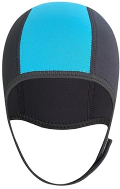 mophrati Neoprene Thicken Swim Thermal Hood Cap Ear Hat Unisex Swimwear Equipment Man Women Snorkeling Canoeing, Blue, free size