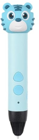 Poo4kark 3D-Druckstift für kreative Kinder mit inklusivem Filament-Set zum Erschaffen faszinierender Kunstwerke Modelle (A, One Size)