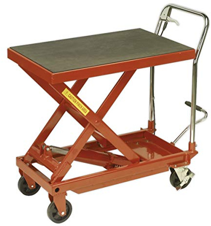 Sealey HPT500 - Plataforma hidráulica de tijera (500 kg)