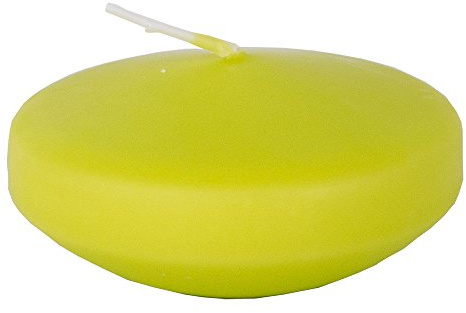Wenzel: Maxi-Schwimmkerzen - 8 Stück - lime - groß & lange Brenndauer (8 Std.)