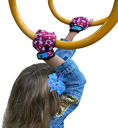 Monkey Bar-handskar (för barn 7 och 8 år) med greppkontroll/cykelhandskar