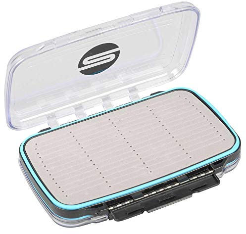 Spro Freestyle Rigged Box 19x12x4cm - Kunstköderbox für Spinnköder & Gummifische, Tacklebox für Jighaken & Stinger, Angelbox