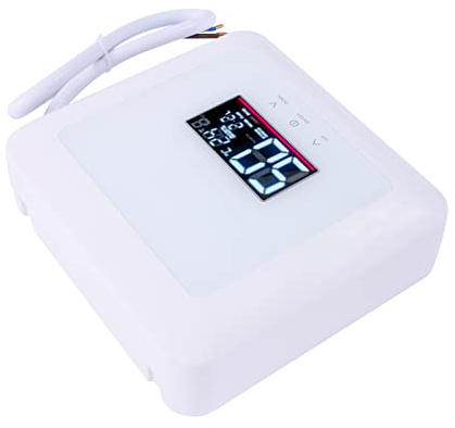 Calentador de agua eléctrico de 7500 W con pantalla LCD+mando a distancia, IPX4, mesa inferior, resistente a la presión, conectable, para cocina, baño y lavadora