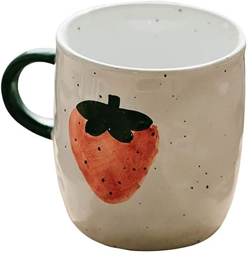AMYSTY Tazzine caffè Tazza da caffè Tazza di tè Tazza Personalizzata Fatta a Mano Tazza da caffè in Ceramica Carina Tazza da Latte Tazze per Bere Tazzine di Caffe Tazze da caffè