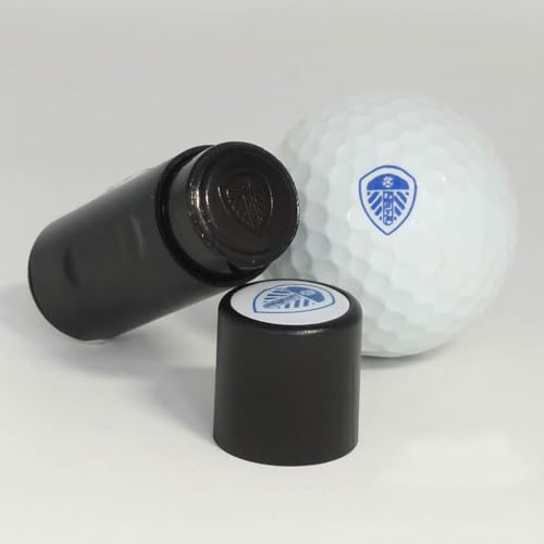 DB SPARES Leeds Football Marching On Together Design Golfball-Stempel-Marker, personalisieren Sie Ihre Golfbälle