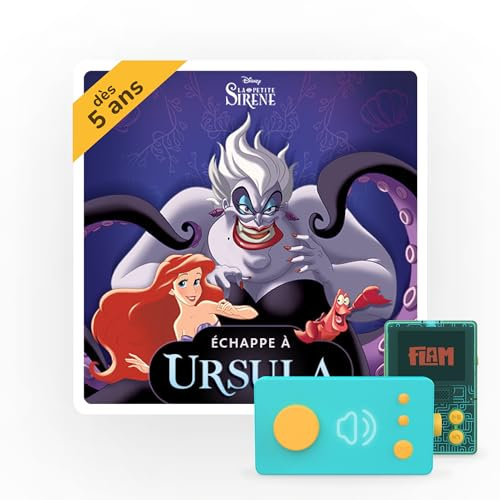 Lunii - Coffret Défi Vilain : Echappe à Ursula - Livre Audio interactif dès 5 Ans à écouter sur Ma Fabrique à Histoires