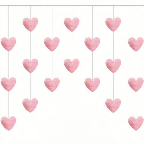 Tenda Divisoria Decorazione Porta a Forma di Cuore stringa, Tende con Decorativo,pendente piccole tende,Tenda Divisoria da Interno per Soggiorno, Camera da Letto, Corridoio, la stanza delle ragazze