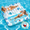 LUVTOY Lilo Pool Inflatables - Inflatable Pool Toys - Large Size Pool Inflatable with Headrest | Cup Holder - Pool Inflatables for Kids Adults - Swimming Pool Floats Toys - Tanning Pool (170 * 155cm)
