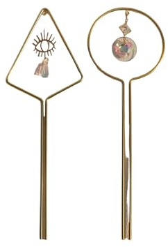ZYMIADOU Pianta durevole con pannelli di cristallo sole e luna per creare un motivo luminoso in giardini in vaso, aiuto per arrampicarsi