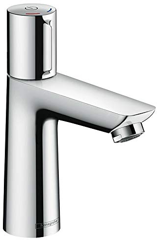 hansgrohe Wasserhahn Talis Select E (Armatur mit Auslauf Höhe 110 mm, ohne Ablaufgarnitur) Chrom