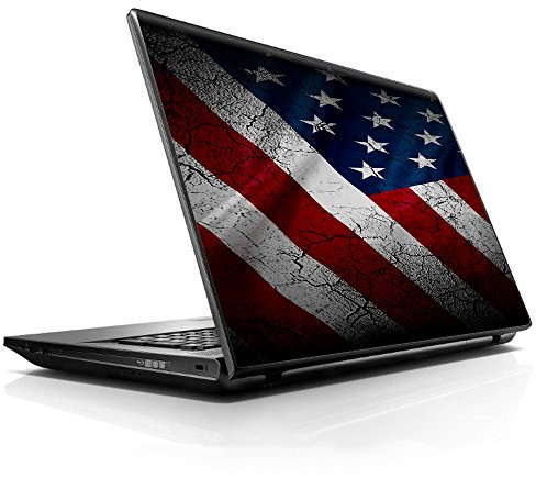 15 15.6 inch Laptop Notebook Skin vinyl Sticker Cover Decal Fits 13.3 14 15.6 16 HP Lenovo Apple Mac Dell Compaq Asus Acer/American Flag distressed