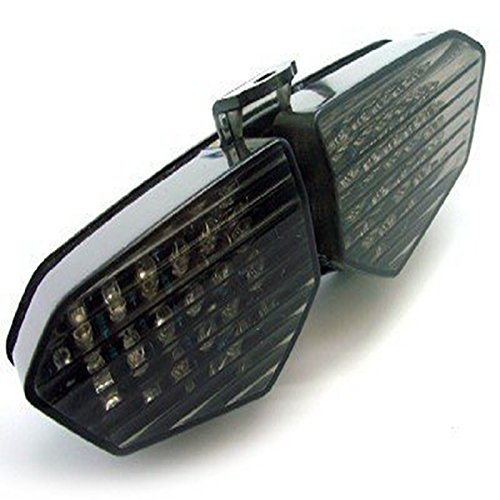 Anzene Feux LED Feu arrière avec clignotants Feu de position YZF R6 Yzfr6 03 04 05