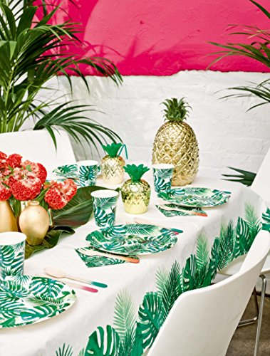 Talking Tables Tropical Fiesta Palm Paper Table Cover