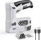 Bielmeier Electric Staple Gun, 2 in 1 Lithium-ion Electric Stapler, 4V Cordless Brad Nailer Kit with Staples Nails, USB Charger, Power Tacker for Upholstery, Material Repair, Carpentry, DIY