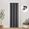 Thermal Insulated Door Curtains for Doorway Divider,Privacy Covering Blackout Winter Draft Cover Light Blocking Soundproof Curtain for Bedroom Closet/Sliding Glass Patio/Hallway,80 In Length,Grey/Gray