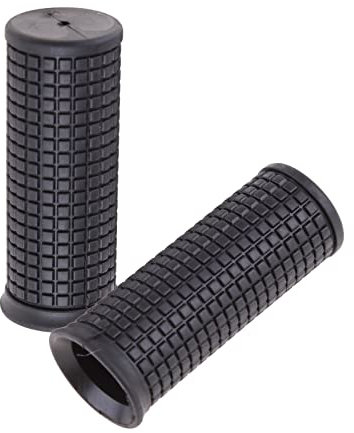 Oilmal 1 paio di 2 pezzi Accessori per Bici, Manopole per Bicicletta Manico Corto in Gomma Antiscivolo per Bicicletta Scooter