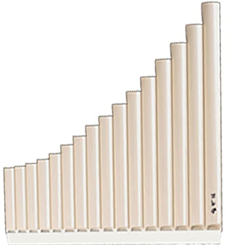 Panflöte, 16er/18er Panflöten Für Einsteiger, Schulunterricht Für Blasinstrumente, Leicht Zu Lernen (Color : 16 Tubes-G-A2)
