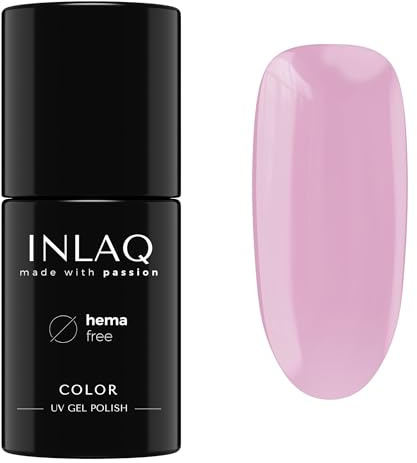 INLAQ® UV Nagellack | Nail Polish Gel | Gellack UV/LED Lack - Glow Spectrum Kollektion 6ml - Blossom