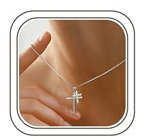 Dam guldpläterad korskedja, silver/guldkedja, halsband guld, kubisk zirkon modesmycke för kvinnor
