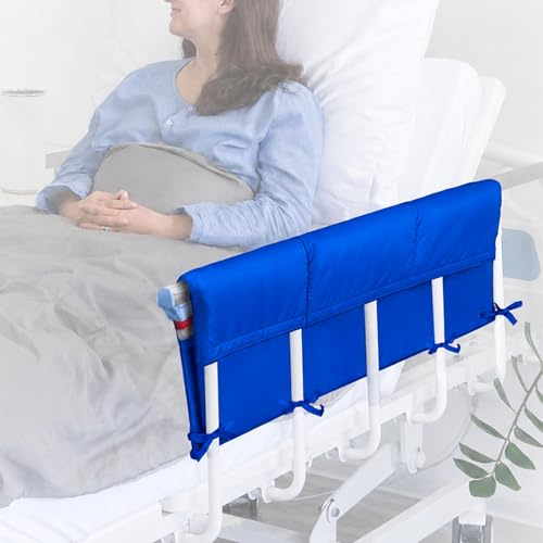 MESINURS Bed Rail Padding Cushion for Clinic & Home - Bedside Bumper Pads for Elderly Adults, Fall Prevention Safety Guard, Fits Most Bed Rails, 31 L × 24 W × 1 H, 1Pcs