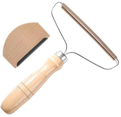 Tragbarer Fusselentferner,Fusselentferner und Kaschmir Kamm,lint Remover,Für Kleidung,Fuzz,Tierhaare,Wolle,Kaschmir