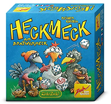 Zoch 601125200 – Heckmeck am Bratwurmeck – das turbulente Würfelspiel im beliebten Hühnerambiente für schlaue Vögel, die den Bratwurm gerochen haben, ab 8 Jahren