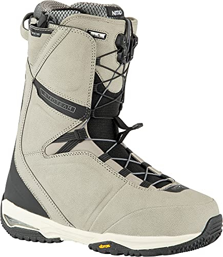 Nitro Team TLS Boot 21 Bottes de Snowboard pour Homme Gris/Noir 250