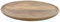 Northam Assiette de présentation en bois de manguier Assiette ronde en bois de manguier commerce équitable Marron Ø 26 cm