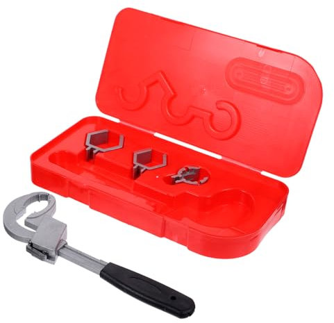Yardenfun Multipurpose Bathroom Wrench Basin Wrench for Sink and Plumbing Installations in Households Monkey Spanner Included