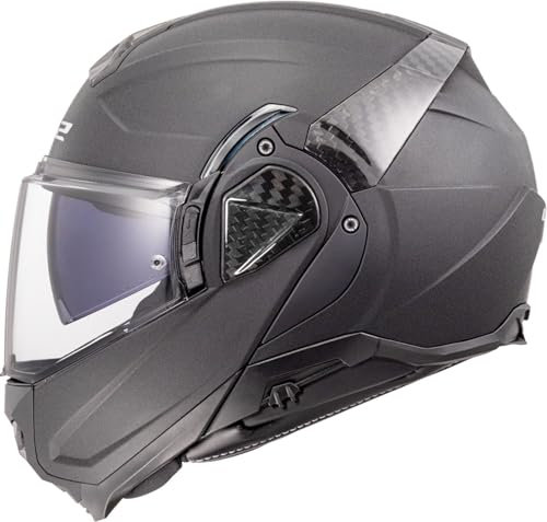LS2, Casco Moto Modulare ADVANT II SOLID Concrete, M
