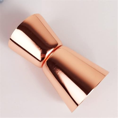 DYHWAC 15/30 ml 25 / 50ml Cocktail Midistro Jigger Cocktail Shaker Jigger Tiro Bebida Acero Inoxidable Copa de medición(1-Pack)