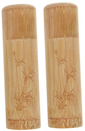 FUTUREORYY Lot De 2 Urnes Cinéraires pour Animaux De Compagnie en Bambou Naturel, Cercueils Funéraires Légers Et Solides, Coffrets Commémoratifs pour Chien Et Chat, Respect Et Mémoire Préservée