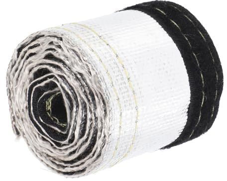 Kisangel Manchon Isolant Câble Voiture Fibre de Gaine Thermique Anti-Chaleur Protection Flexible Résistante Haute Température pour Faisceau Électrique Automobile