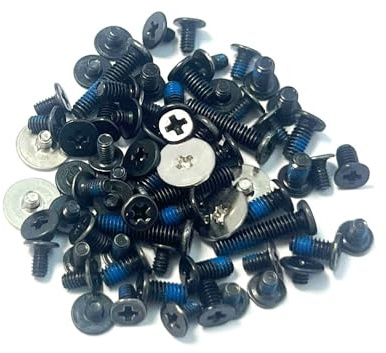 Jeu Complet de vis pour PC Portable Pièce de Rechange pour HP EliteBook 745 | G5 G6 L14352-001 Complete Set of Laptop Screws